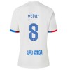 Camiseta de fútbol FC Barcelona Pedri 8 Segunda Equipación 23-24 - Hombre